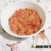 Rice and Carrot puree