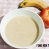 Apple and Banana puree