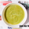 Apple and pea Baby puree