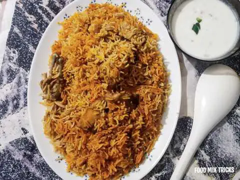 Simple chicken biryani recipe