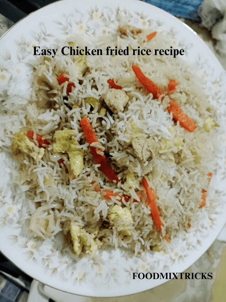 Easy Chicken fried rice