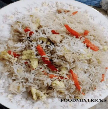 Fried Chicken rice recipe